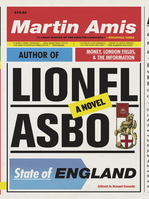 Title details for Lionel Asbo by Martin Amis - Wait list